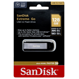 Флеш-накопитель SanDisk USB 3.2 Flash Drive - 128 ГБ Extreme Go Type A