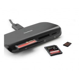 Картридер SanDisk ImageMate PRO Multi-Card 3 в 1 (СF+SD+microSD) Чтение/Запись USB-C