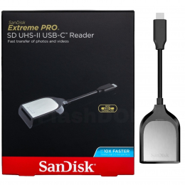 Картридер Sandisk Extreme Pro SD UHS-II с разъемом USB-C