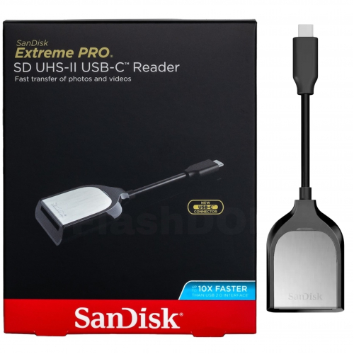 Картридер Sandisk Extreme Pro SD UHS-II с разъемом USB-C