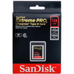 Карта памяти SanDisk Extreme Pro CFexpress Card Type B – 128 ГБ