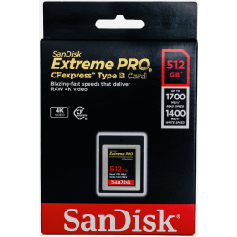 Карта памяти SanDisk Extreme Pro CFexpress Card Type B – 512 ГБ