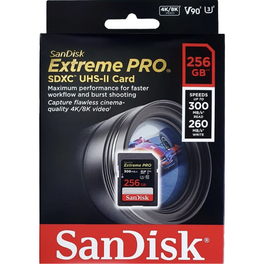 Карта памяти sandisk extreme pro sdxc