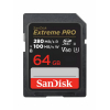 Карта памяти SanDisk Extreme PRO 6K-Video 064 ГБ SDXC Class 10 UHS-II V60, 280/100 Мб/с