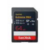 Карта памяти SanDisk Extreme PRO 8K-Video 064 ГБ SDXC Class 10 UHS-II V90, 300/300 Мб/с