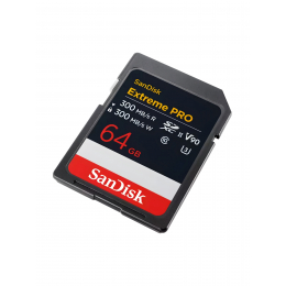 Карта памяти SanDisk Extreme PRO 064 ГБ 8K-Video Class 10 UHS-II V90, 300/300 МБ/с