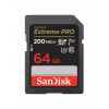 Карта памяти SanDisk Extreme PRO SDXC 64 ГБ Class 10 UHS-I V30 200/90 Мб/с