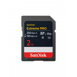 Карта памяти SanDisk Extreme PRO SDXC. 2 ТБ Class 10 UHS-I V30 250/150 Мб/с