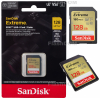 Карта памяти SanDisk Extreme SDXC 128 ГБ Class 10 UHS-I U3 V30 180/90 МБ/с