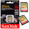 Карта памяти SanDisk Extreme SDXC 256 ГБ Class 10 UHS-I U3 V30 180/130 Мб/с