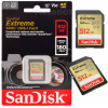 Карта памяти SanDisk Extreme SDXC 256 ГБ Class 10 UHS-I U3 V30 180/130 Мб/с