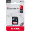 Карта памяти SanDisk SDХC Ultra  064 ГБ Class 10 UHS-I, 100 Мб/с