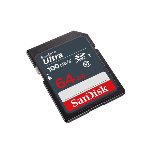 Карта памяти SanDisk SDХC Ultra  064 ГБ Class 10 UHS-I, 100 Мб/с