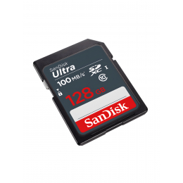 Карта памяти SanDisk SDХC Ultra  128 ГБ Class 10 UHS-I, 100 Мб/с