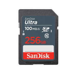 Карта памяти SanDisk SDХC Ultra  256 ГБ Class 10 UHS-I, 100 Мб/с