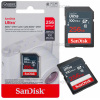 Карта памяти SanDisk SDХC Ultra  256 ГБ Class 10 UHS-I, 100 Мб/с