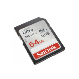 Карта памяти SanDisk Ultra SDXC 064 ГБ Class 10 UHS-I, 140 Мб/с