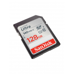 Карта памяти SanDisk Ultra SDXC 128 ГБ Class 10 UHS-I, 140 Мб/с