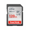 Карта памяти SanDisk Ultra SDXC 128 ГБ Class 10 UHS-I, 140 Мб/с