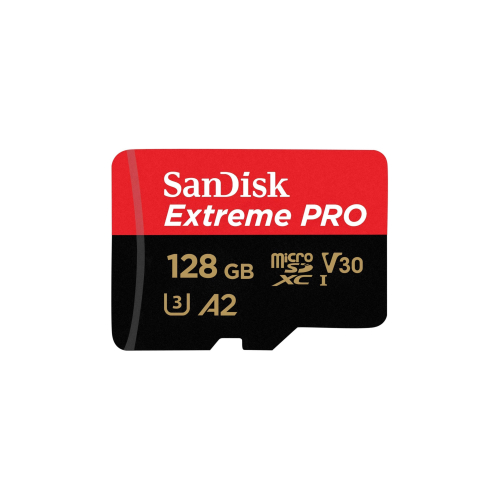 Карта памяти SanDisk Extreme PRO microSDXC  128 ГБ UHS-I 200/90 Mb/s + SD адаптер