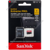 Карта памяти SanDisk Extreme PRO microSDXC 1 Тб  UHS-I, 200/140 Мб/с + SD адаптер