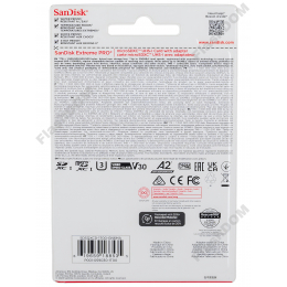 Карта памяти SanDisk Extreme PRO microSDXC- 1TБ  UHS-I, 200/140 Мб/с + SD адаптер