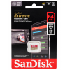 Карта памяти SanDisk Extreme microSDXC 64 ГБ Class 10 UHS-I V30 A2, 170/80 Mb/s