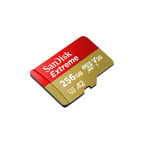 Карта памяти SanDisk Extreme microSDXC 256 ГБ Class 10 UHS-I A2, 190/130 Мб/с