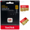 Карта памяти SanDisk microSDXC Extreme  256 ГБ Class 10 UHS-I A2, 190/130 Мб/с
