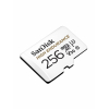 Карта памяти SanDisk MicroSDXC High Endurance Video Monitoring Card 256 ГБ Class 10 UHS-I U3, 100 Мб/с + SD адаптер