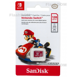 Карта памяти SanDisk Nintendo Switch 128 ГБ Ultra UHS-I, 100 Мб/с