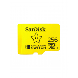 Карта памяти SanDisk Nintendo Switch 256 ГБ Ultra UHS-I, 100 Мб/с
