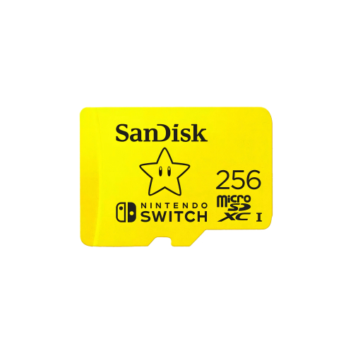 Карта памяти SanDisk Nintendo Switch 256 ГБ Ultra UHS-I, 100 Мб/с