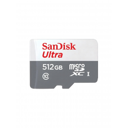 Карта памяти SanDisk Ultra microSDXC 512 ГБ Ultra UHS-I, 100 Мб/с