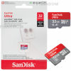 Карта памяти SanDisk Ultra microSDHC 32 ГБ Class 10 UHS-I A1, 120 Мб/с