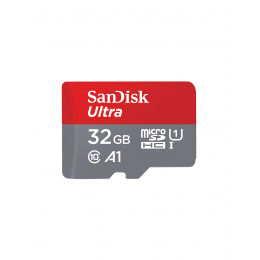 Карта памяти SanDisk 032 ГБ microSDHC Ultra Class 10 UHS-I A1, 120 Мб/с