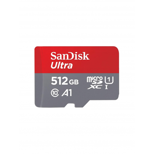 Карта памяти SanDisk microSD 512 ГБ Ultra Class 10 UHS-I A1, 150 Мб/с