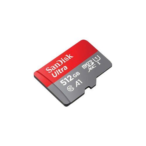 Карта памяти SanDisk microSD 512 ГБ Ultra Class 10 UHS-I A1, 150 Мб/с