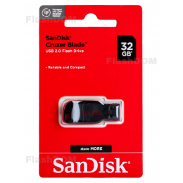 Флеш-накопитель SanDisk - 032 ГБ Cruzer Blade