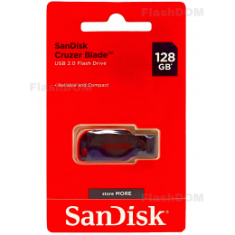 Флеш-накопитель SanDisk - 128 ГБ Cruzer Blade