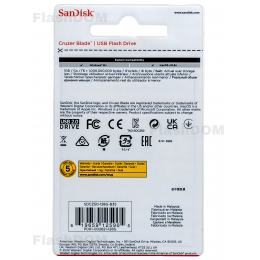 Флеш-накопитель SanDisk - 128 ГБ Cruzer Blade