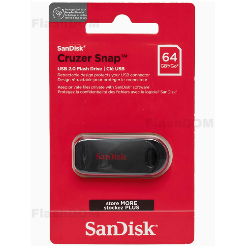 Флеш-накопитель SanDisk 064 Cruzer Snap