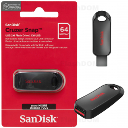 Флеш-накопитель SanDisk -  064 Cruzer Snap