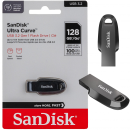 Флеш-накопитель SanDisk Ultra Curve 3.2 - 128 ГБ