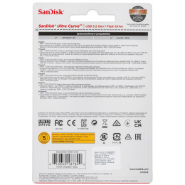 Флеш-накопитель SanDisk Ultra Curve 3.2 - 128 ГБ