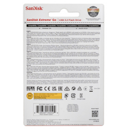 Флеш-накопитель SanDisk USB 3.2 Flash Drive - 064 ГБ Extreme Go Type A