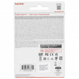 Флеш-накопитель SanDisk Ultra Fit USB 3.2 - 256 ГБ
