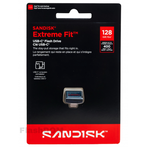 Флеш-накопитель SANDISK 128 Extreme Fit USB-C