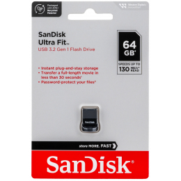 Флэш карта SanDisk Ultra Fit USB 3.2 - 064 ГБ