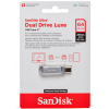Флэш карта Ultra Dual Drive Luxe - 064 ГБ с интерфейсом USB Type-C/Type-A, 400 Мб/с